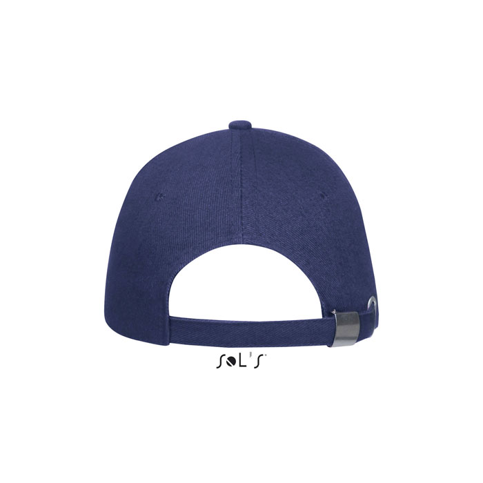BUFFALO SIX PANEL CAP Blu Scuro Francese item picture back