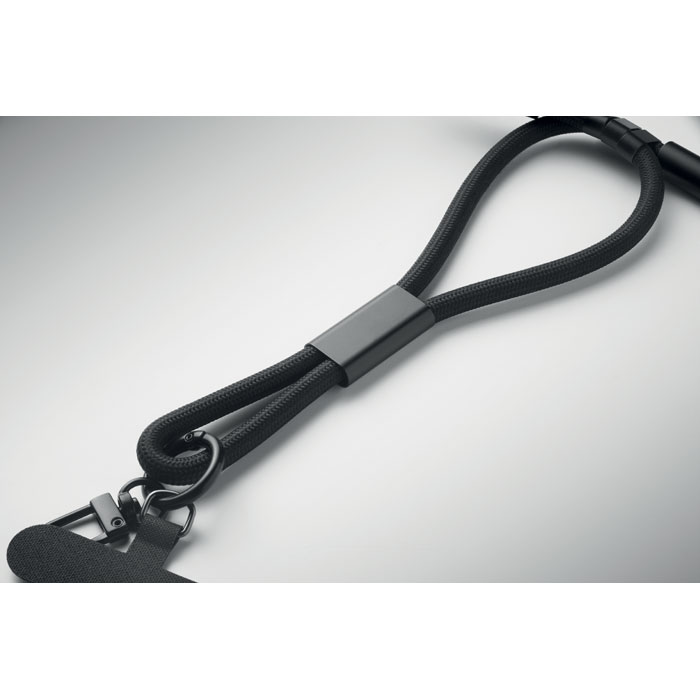 Charging phone wrist strap 60W Nero item detail picture