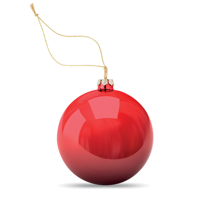 Palla di Natale sublimatica Rosso item picture back