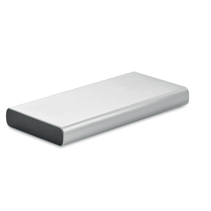 10000 mAh power bank Argento Opaco item picture side