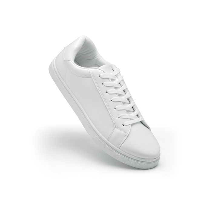 Sneakers in PU 42 Bianco item picture side