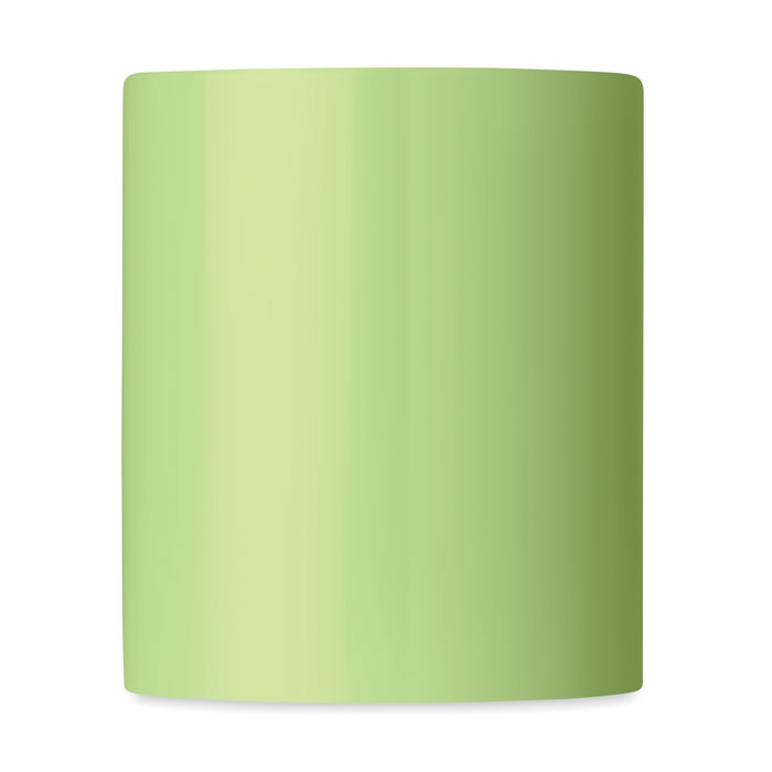 Coloured ceramic mug 300ml green item picture open