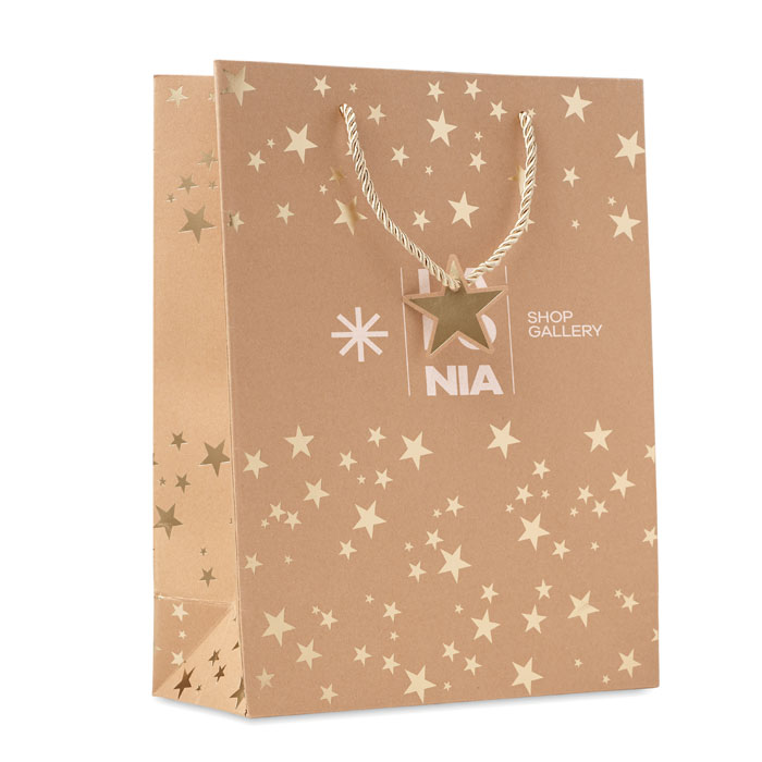 Gift paper bag with pattern Oro item picture printed