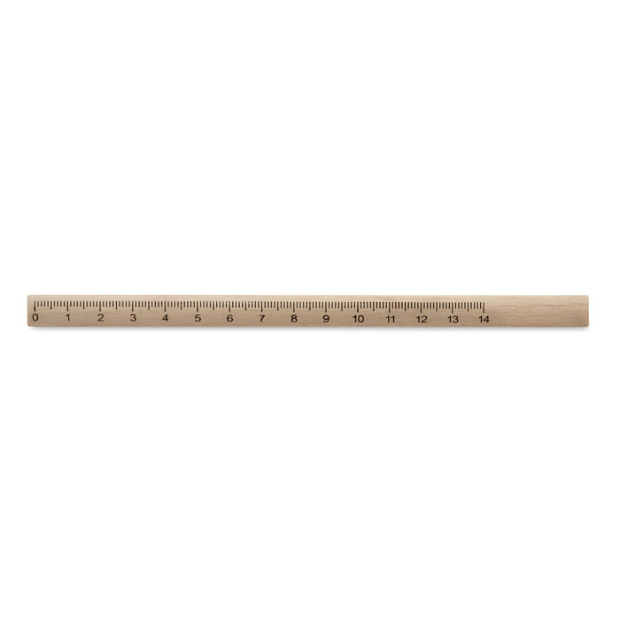 Carpenters pencil with ruler Legno item picture front