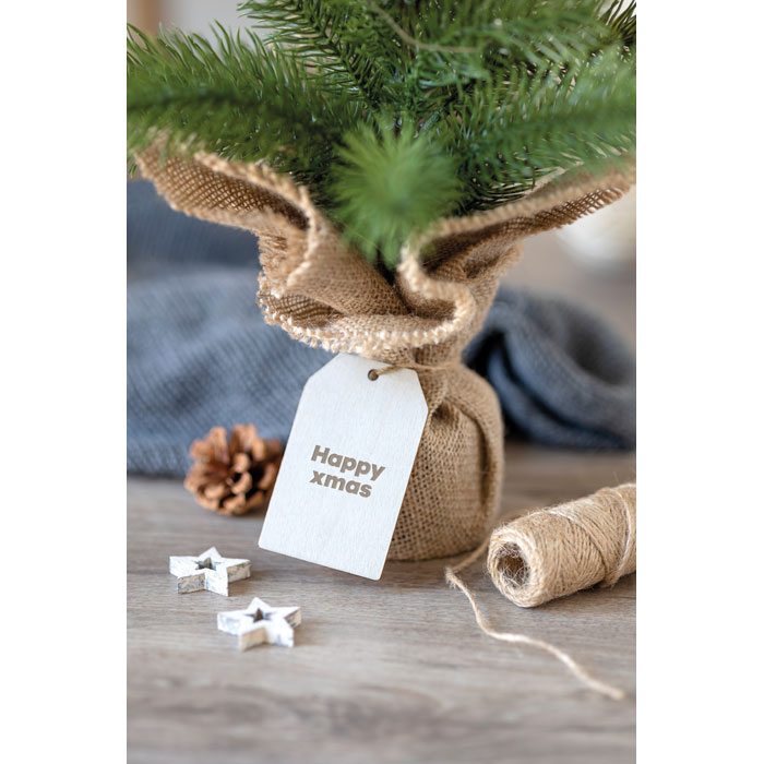 Mini albero di Natale artificia green item picture printed