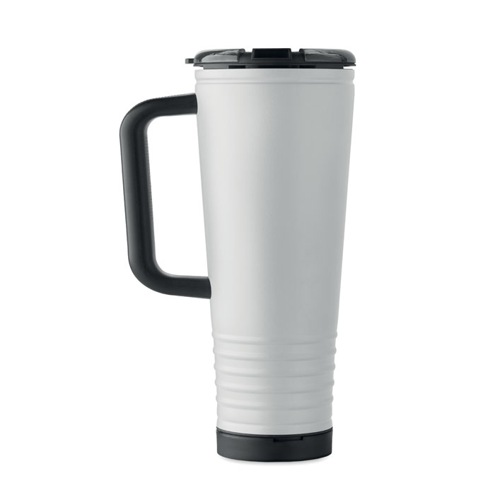 Bicchiere doppio strato 700 ml Bianco item picture side