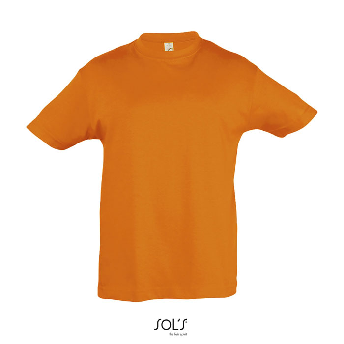 REGENT KIDS T-SHIRT 150g orange item picture front