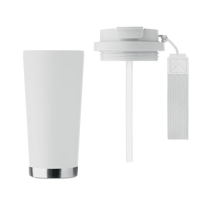 Double wall tumbler 500ml Bianco item picture 4
