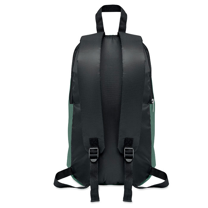 Backpack with front pocket Verde Scuro item picture back