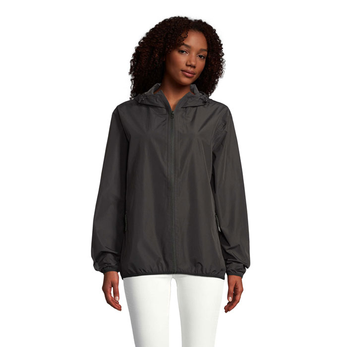 ANDREA UNISEX WINDBREAKER Nero Profondo item picture front