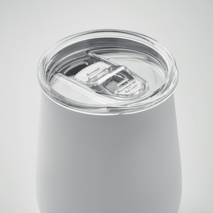 Recycled stainless steel mug Bianco item picture top