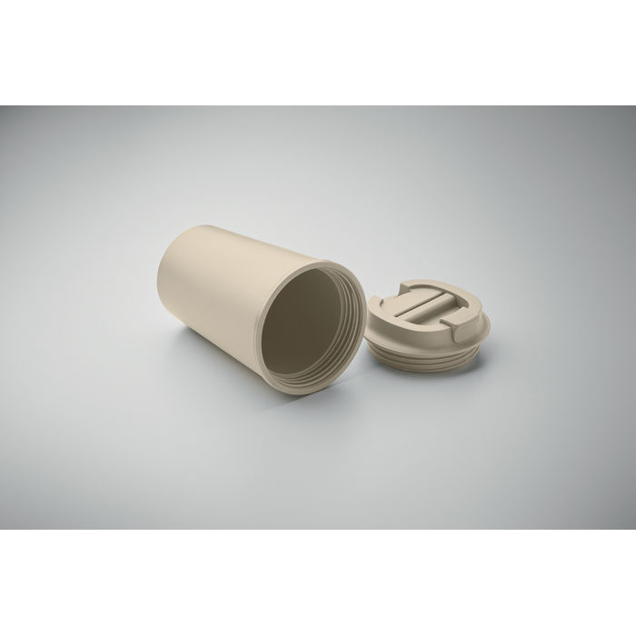 Bicchiere doppio strato 350ml Beige item detail picture