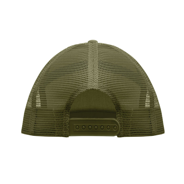 7 panel flat visor cap Verde Militare item picture side