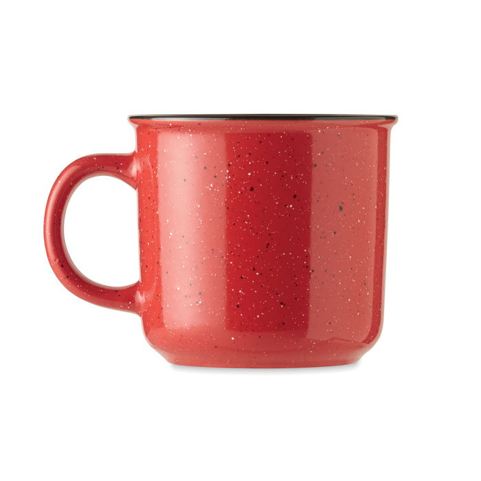 Ceramic vintage mug 400 ml Rosso item picture back
