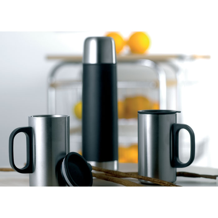 Thermos black item ambiant picture