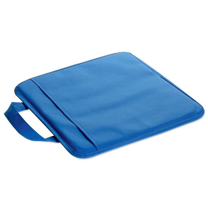 Non woven stadium cushion Blu item picture back