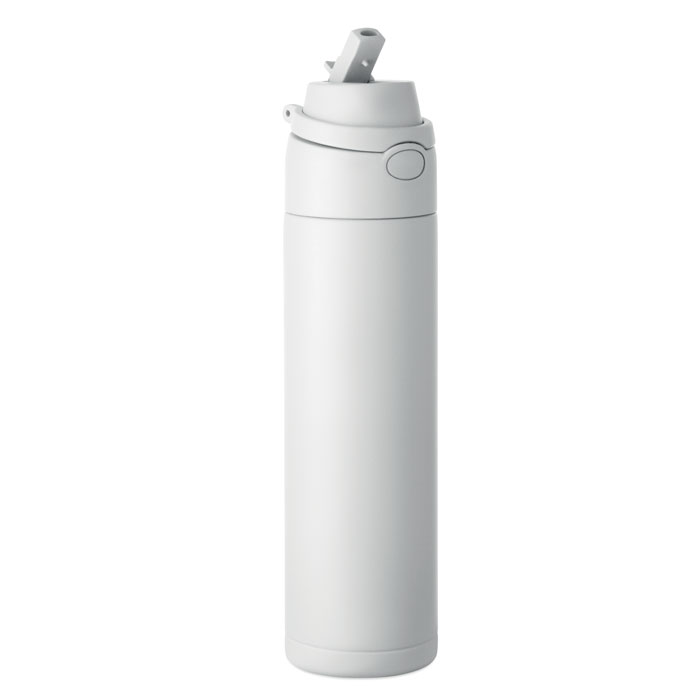 Double wall bottle 500 ml Bianco item picture back