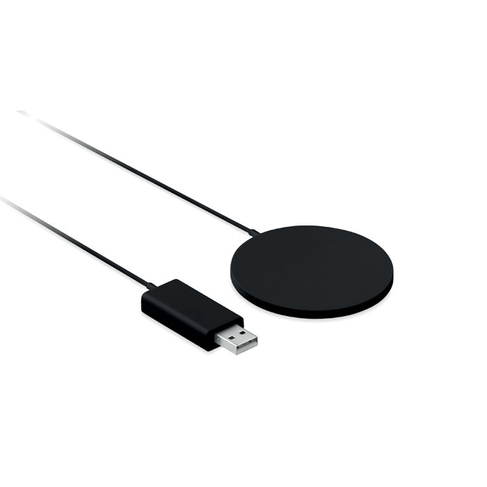 Ultrathin wireless charger 10W Nero item picture front