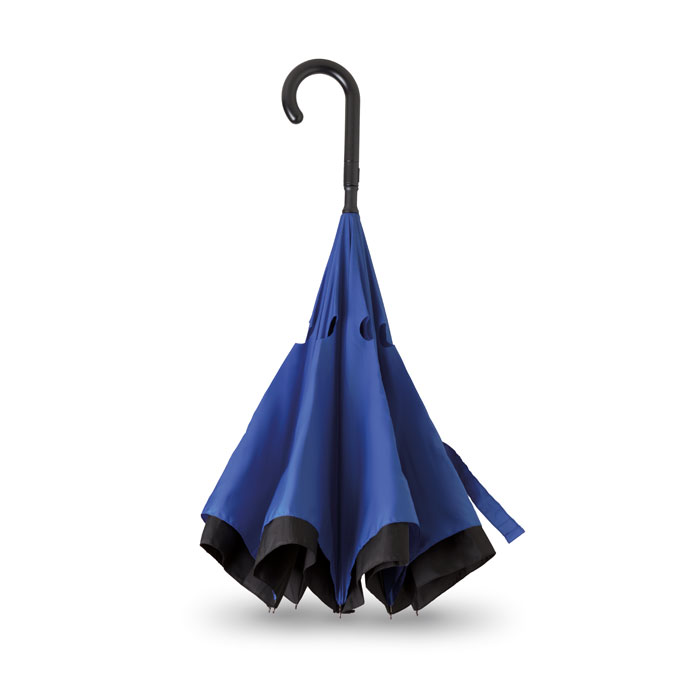 Ombrello Reversibile Blu Royal item picture open