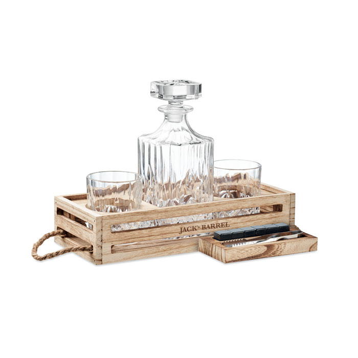 Luxury whisky set Legno item picture printed