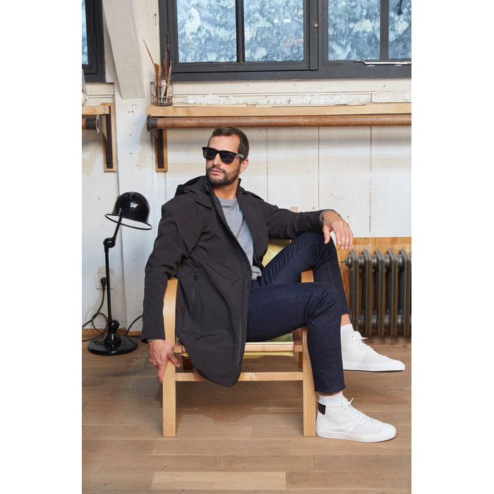 ACHILLE MEN SOFTSHELL LONG Nero Profondo item picture 5