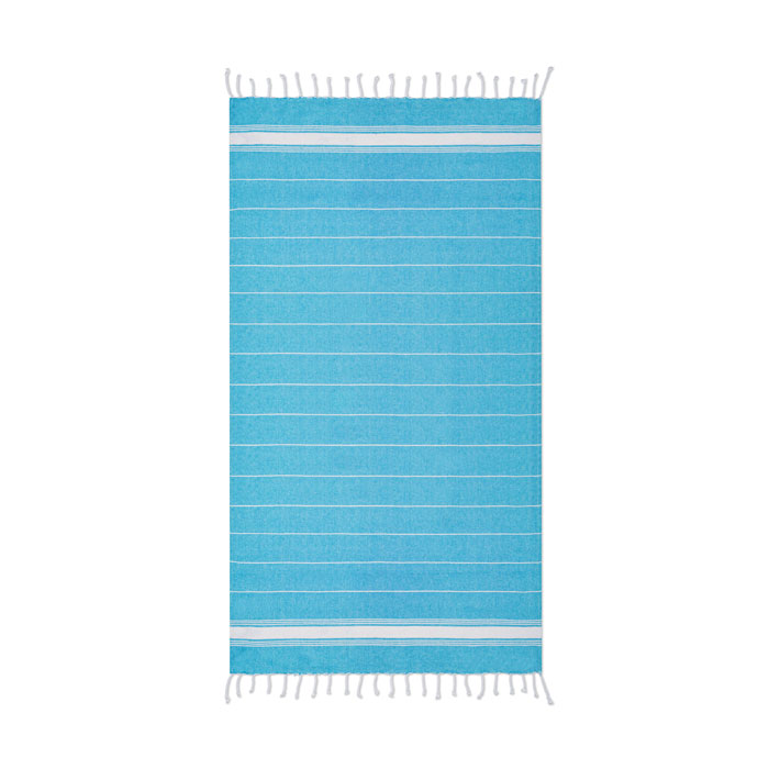 Beach towel cotton  180 gr/m² turquoise item picture front