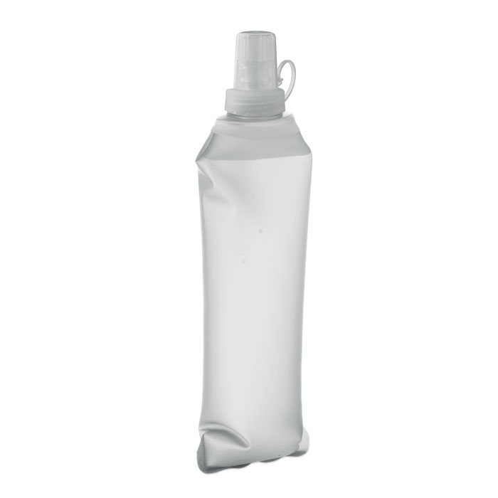 Foldable water bottle 500ml Bianco Trasparente item picture back