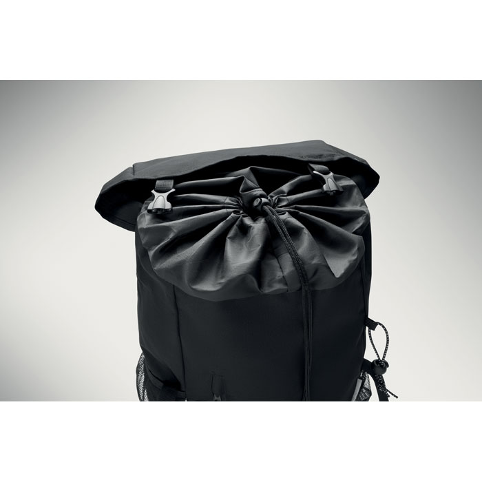 RPET backpack 15L Nero item picture open