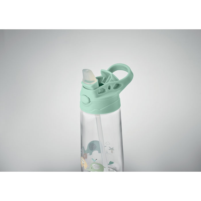 Tritan bottle 450 ml Verde Menta item picture printed