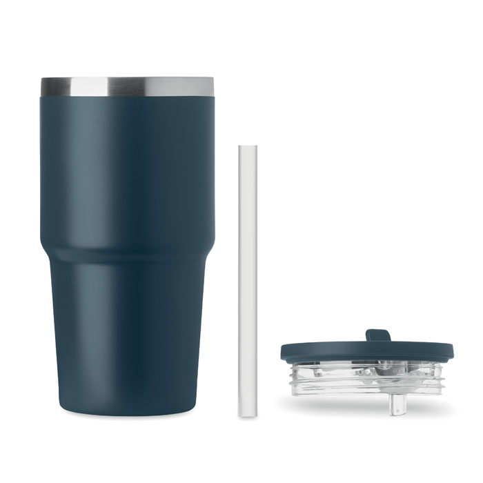 Bicchiere doppio strato. 500ml Francese Navy item picture 2