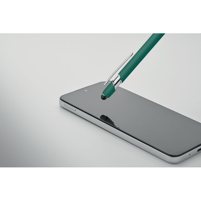 Penna in alluminio riciclato Verde item picture open