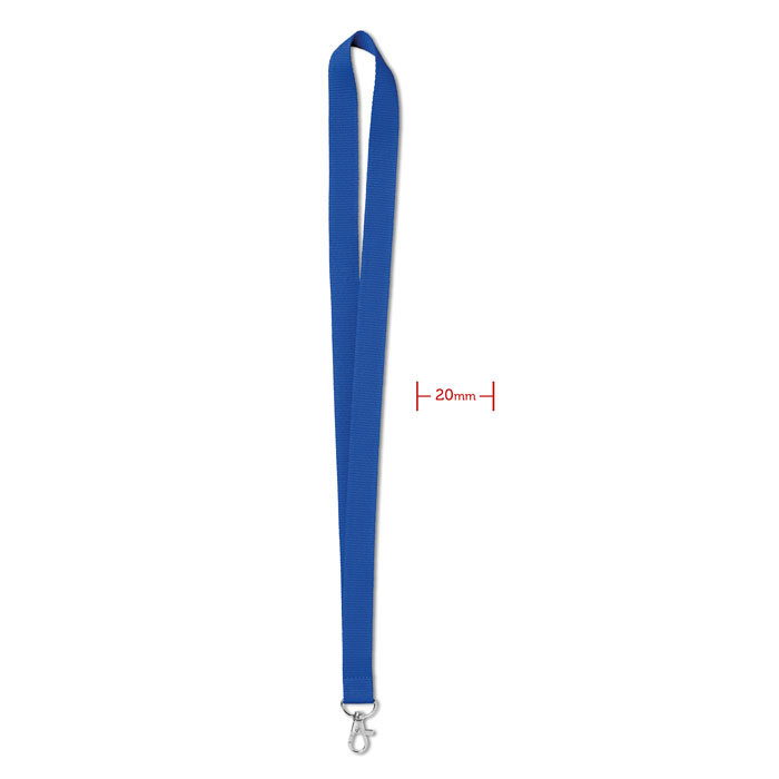 Lanyard royal blue item picture front