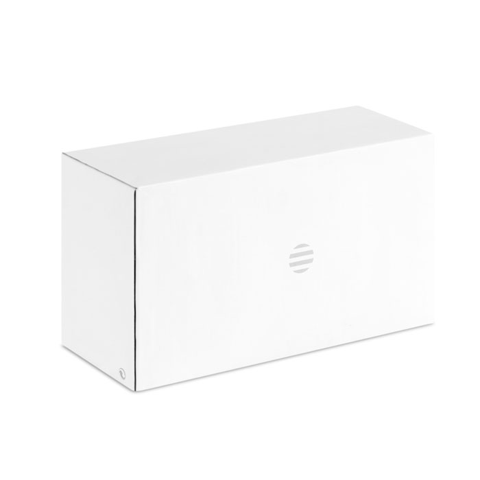 Sveglia a LED con adattatore white item picture box