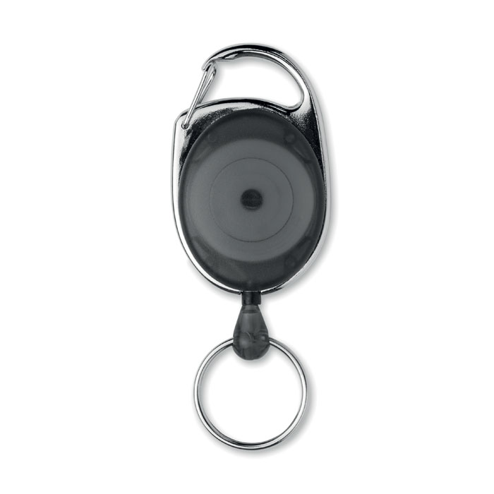 Retractable badge holder Nero item picture top