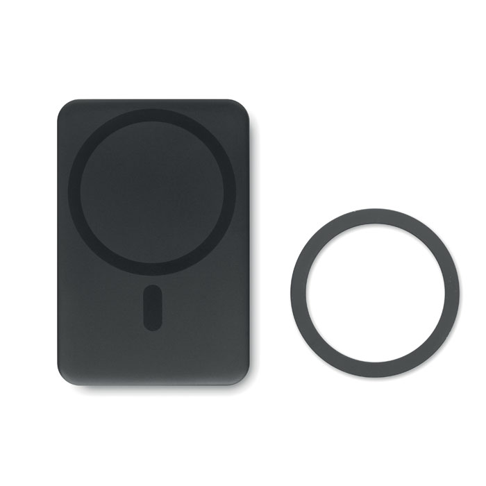 Caricatore wireless magnetico 1 black item picture back