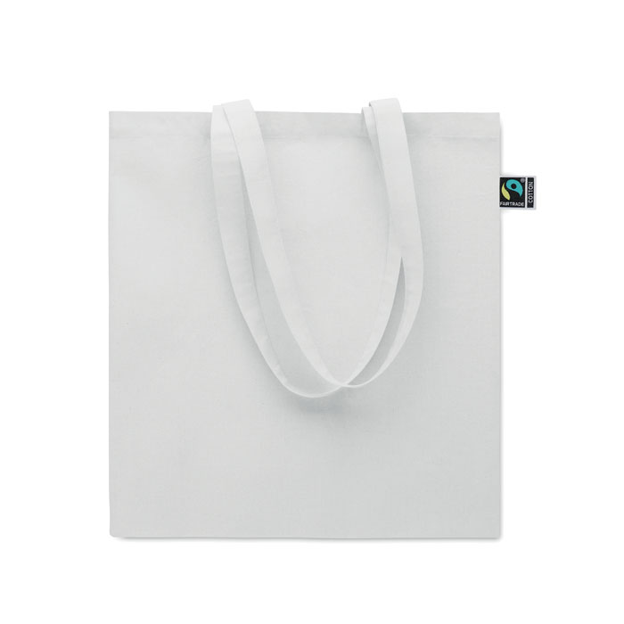 Shopper Fairtrade 180 gr Bianco item picture back