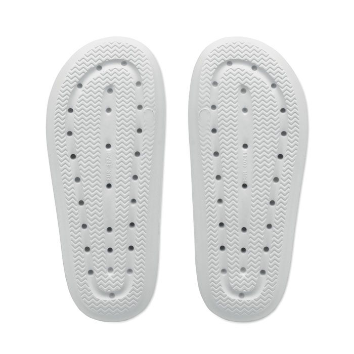 Ciabatte unisex in EVA Bianco item picture side