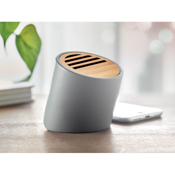 Speaker wireless grey item ambiant picture