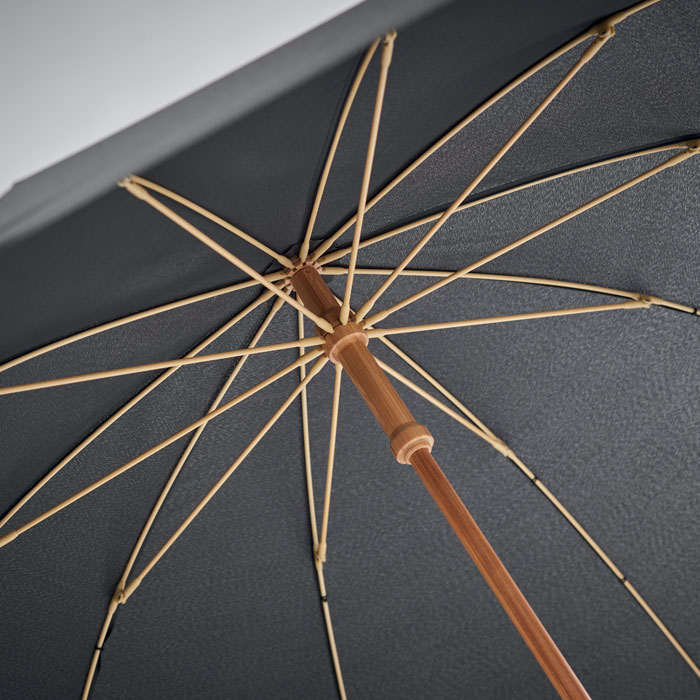 23,5 inch RPET/bamboo umbrella Nero item detail picture