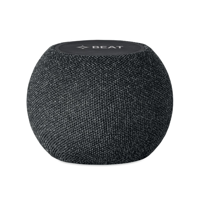 15W wireless charger speaker Nero item picture printed