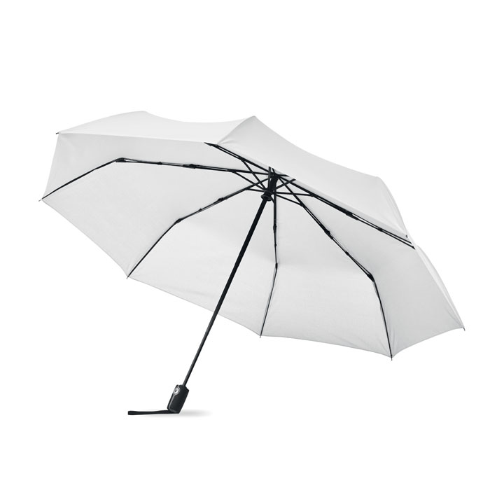 27 inch windproof umbrella Bianco item picture back