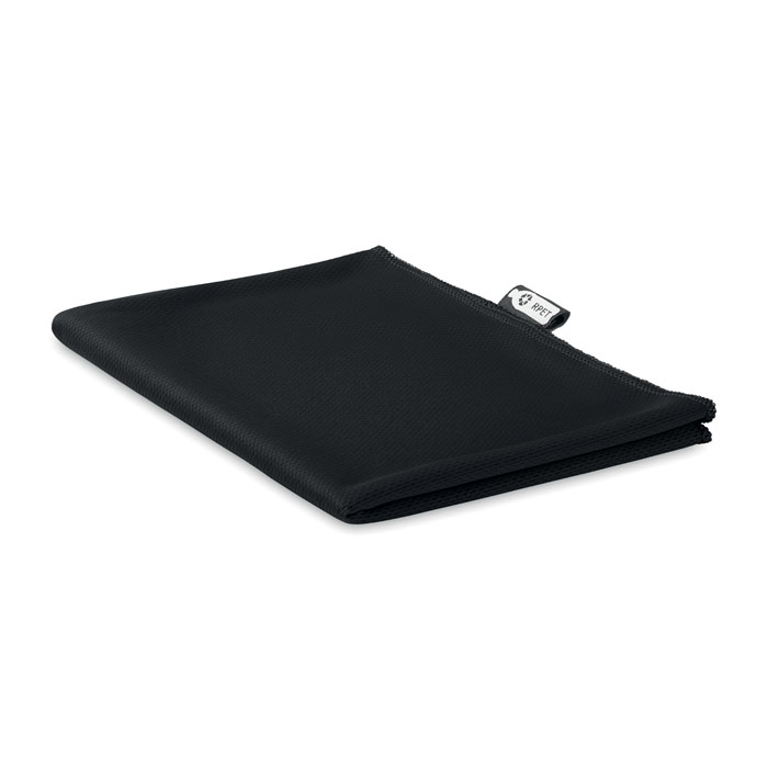 Asciugamano sportivo Nero item picture side