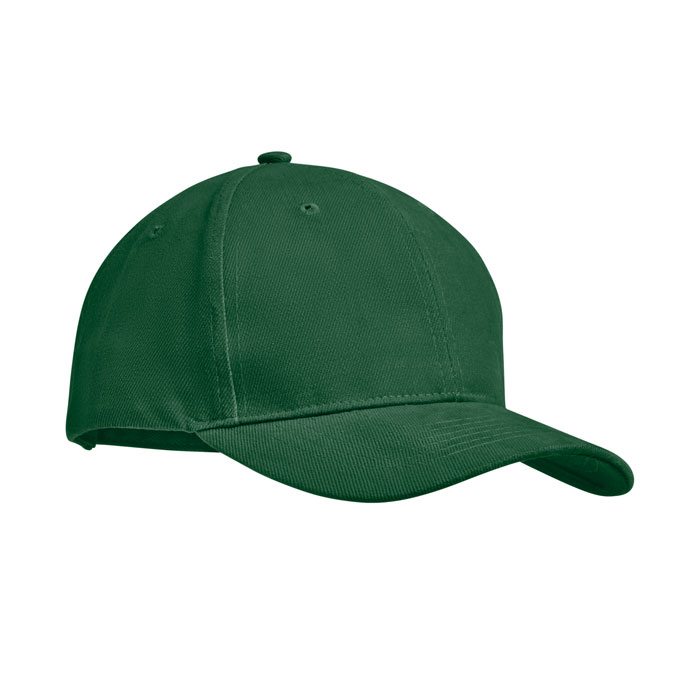 Brushed heavy cotton 6 panel Ba Verde Scuro item picture front