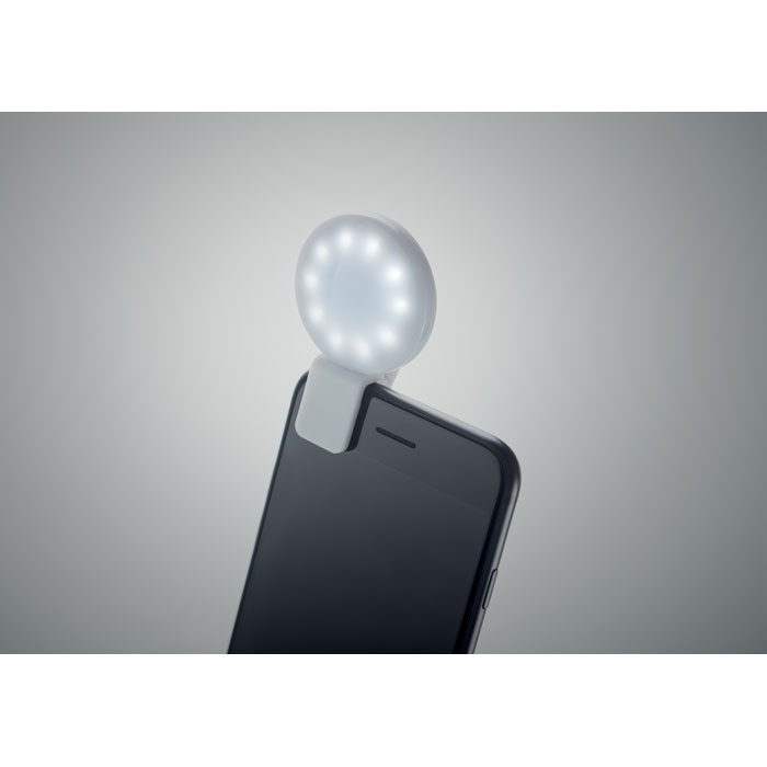 Luce LED a clip per selfie white item detail picture