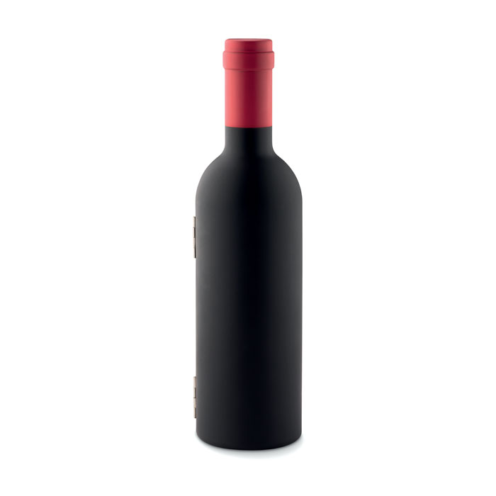Bottle shape wine set Nero item picture front