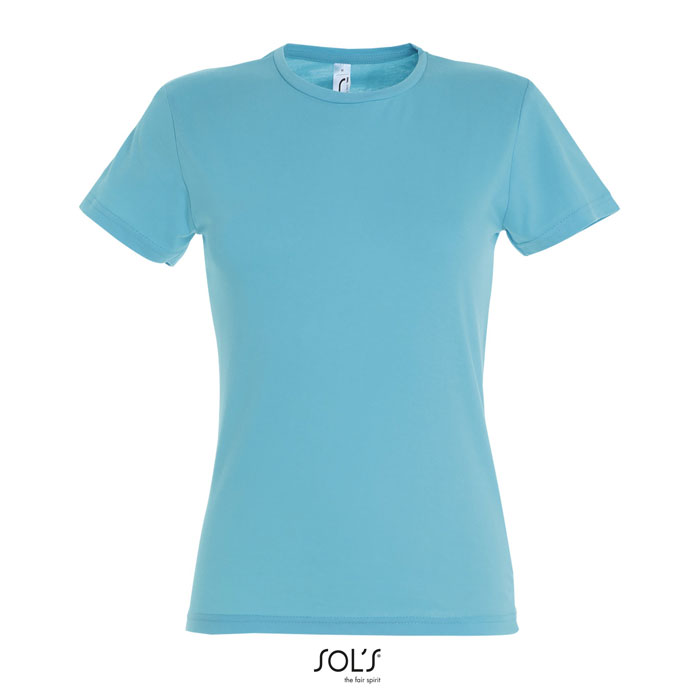 MISS WOMEN T-SHIRT 150g atoll blue item picture front