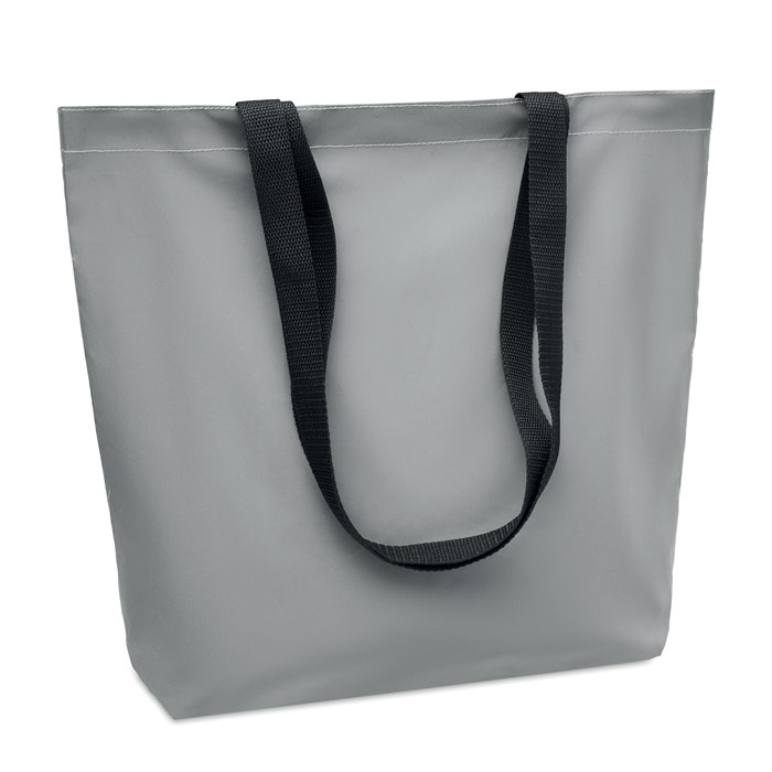 High reflective shopping bag Argento Opaco item picture side