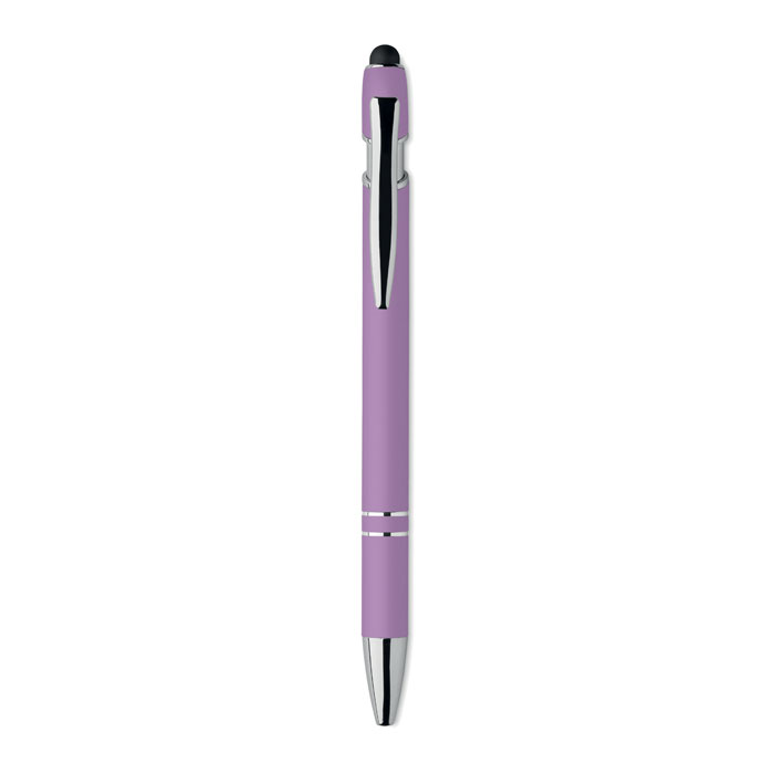 Penna in alluminio riciclato Viola item picture back