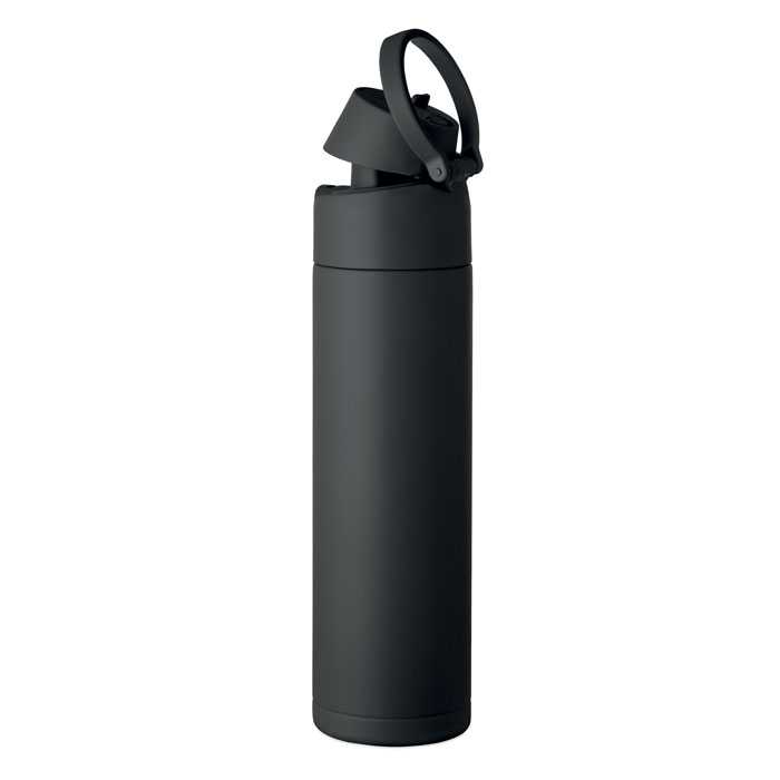 Double wall bottle 500 ml Nero item picture top