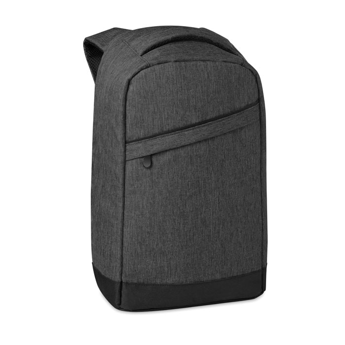 2 tone backpack incl USB plug Nero item detail picture